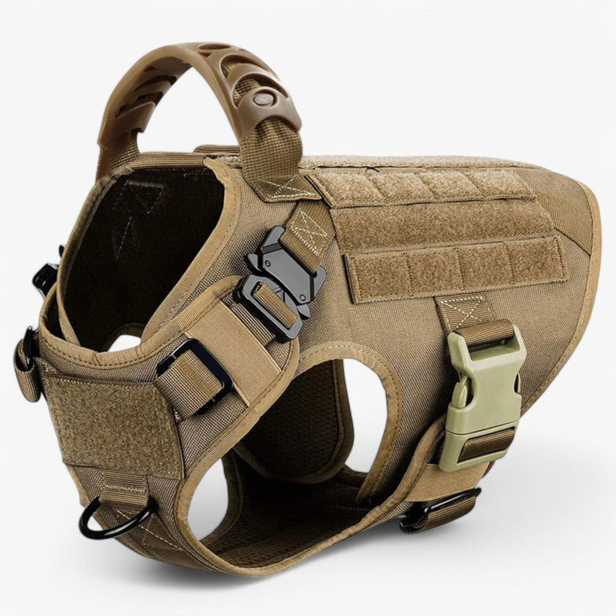 Pettorina tattica per cane di grado militare con sistema di sgancio rapido