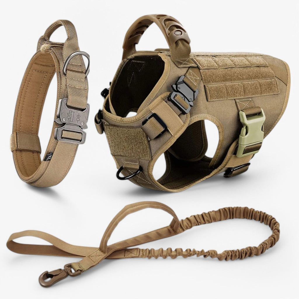 Pettorina tattica per cane di grado militare con sistema di sgancio rapido
