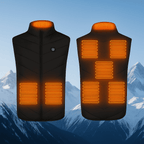 Gilet riscaldato unisex ricaricabile via USB ThermiVest