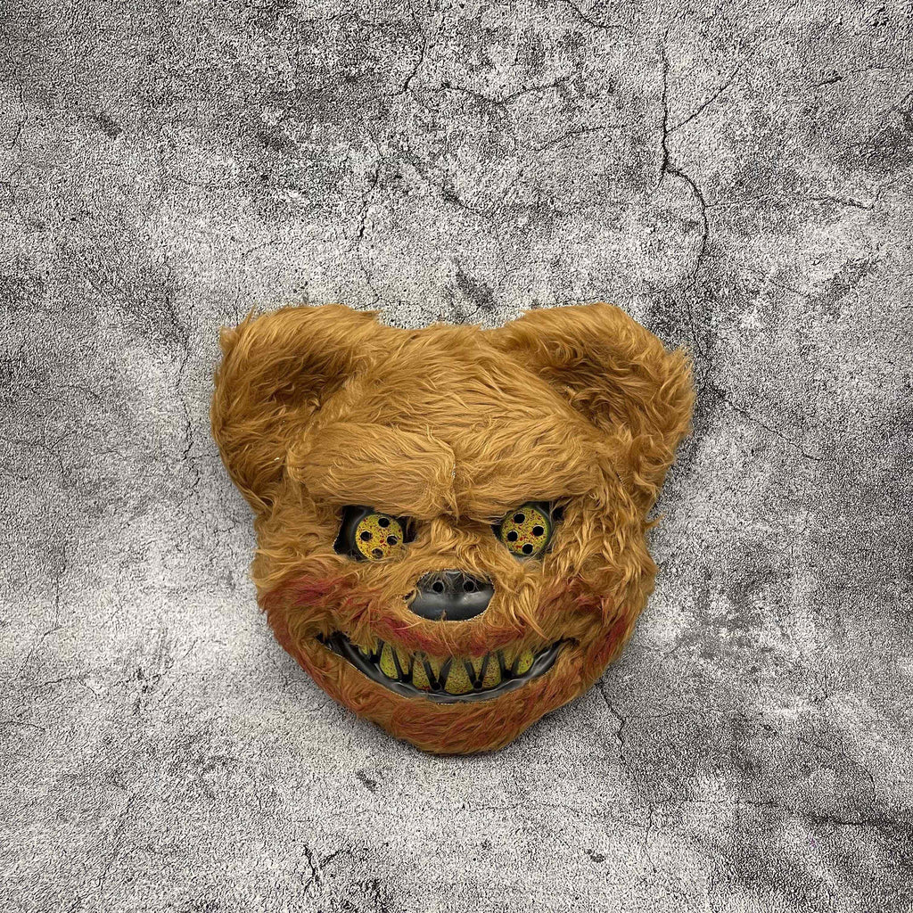 Maschera Pelosa di Halloween | Design Personaggio Mostro Nero