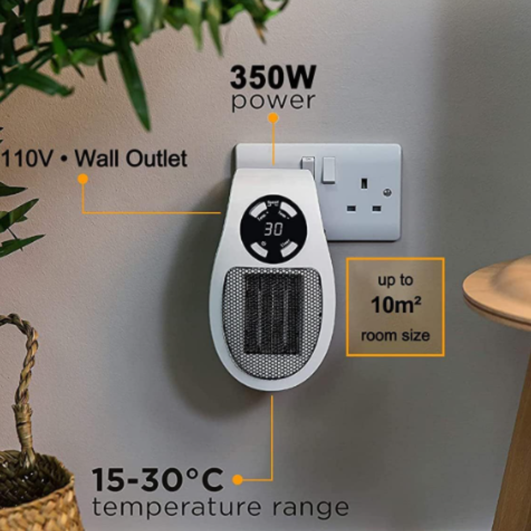Riscaldatore elegante LuxaHeat | Riscaldatore portatile per un calore confortevole ovunque