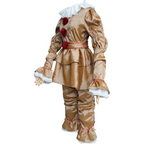 Costume da clown vintage di Halloween | Design increspato in stile vittoriano
