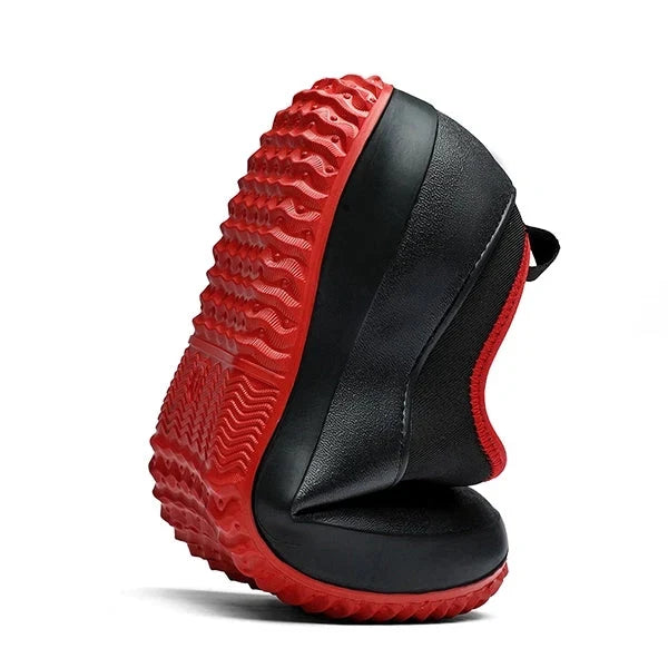 Scarpe da lavoro per uomo e donna, scarpe da lavoro antiscivolo per donna, scarpe da ginnastica slip-on impermeabili per cantieri umidi e cucine