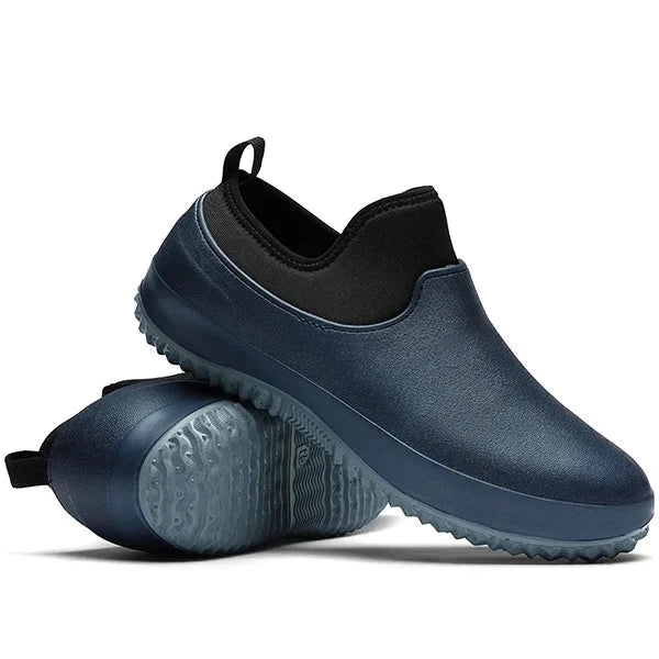 Scarpe da lavoro per uomo e donna, scarpe da lavoro antiscivolo per donna, scarpe da ginnastica slip-on impermeabili per cantieri umidi e cucine
