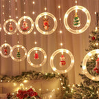 Luci della stringa della tenda di Natale