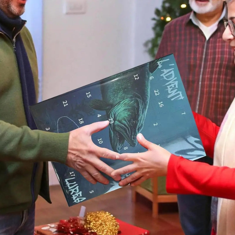 HookTide - Calendario dell'Avvento della pesca, regalo di Natale