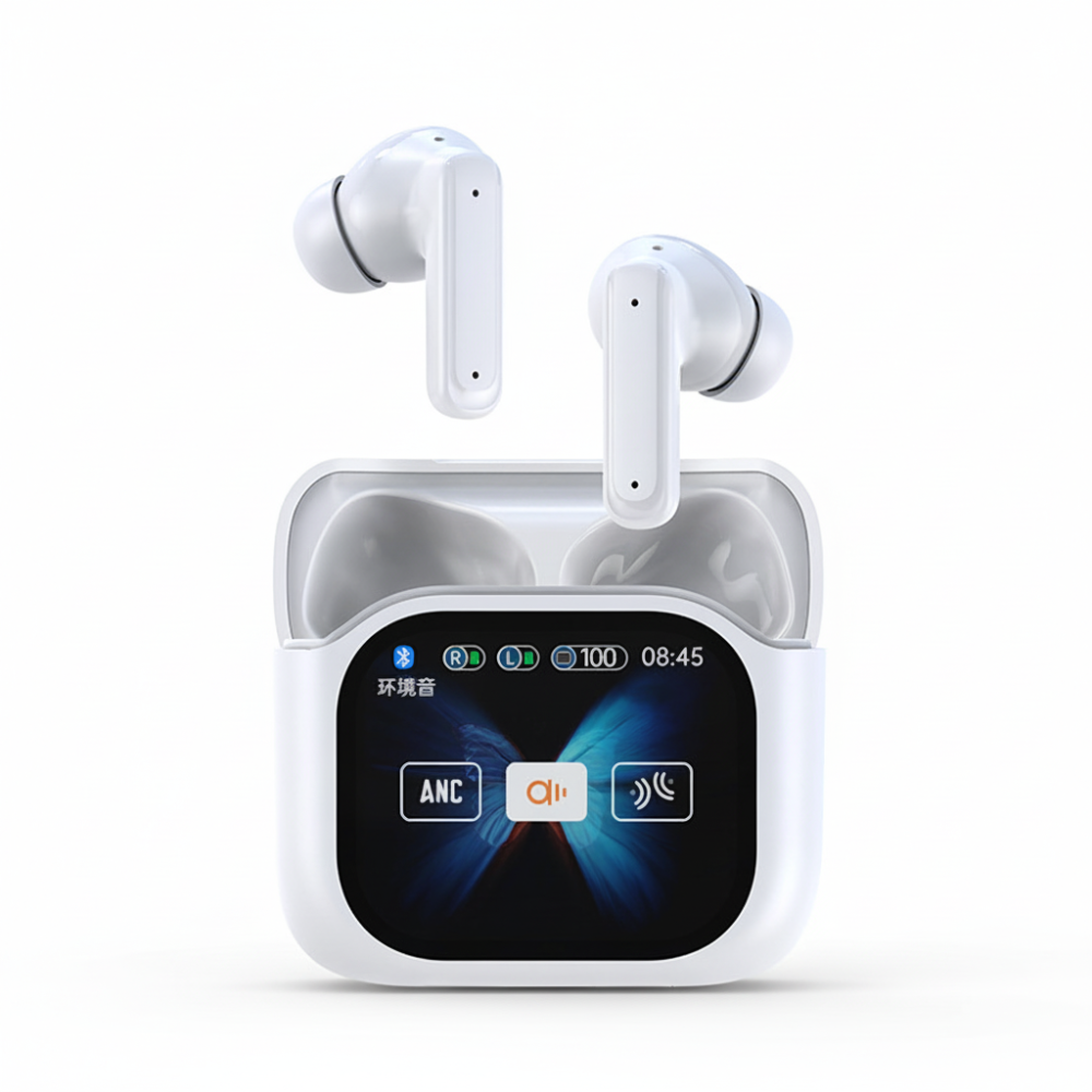 Auricolari traduttori wireless con controllo touch