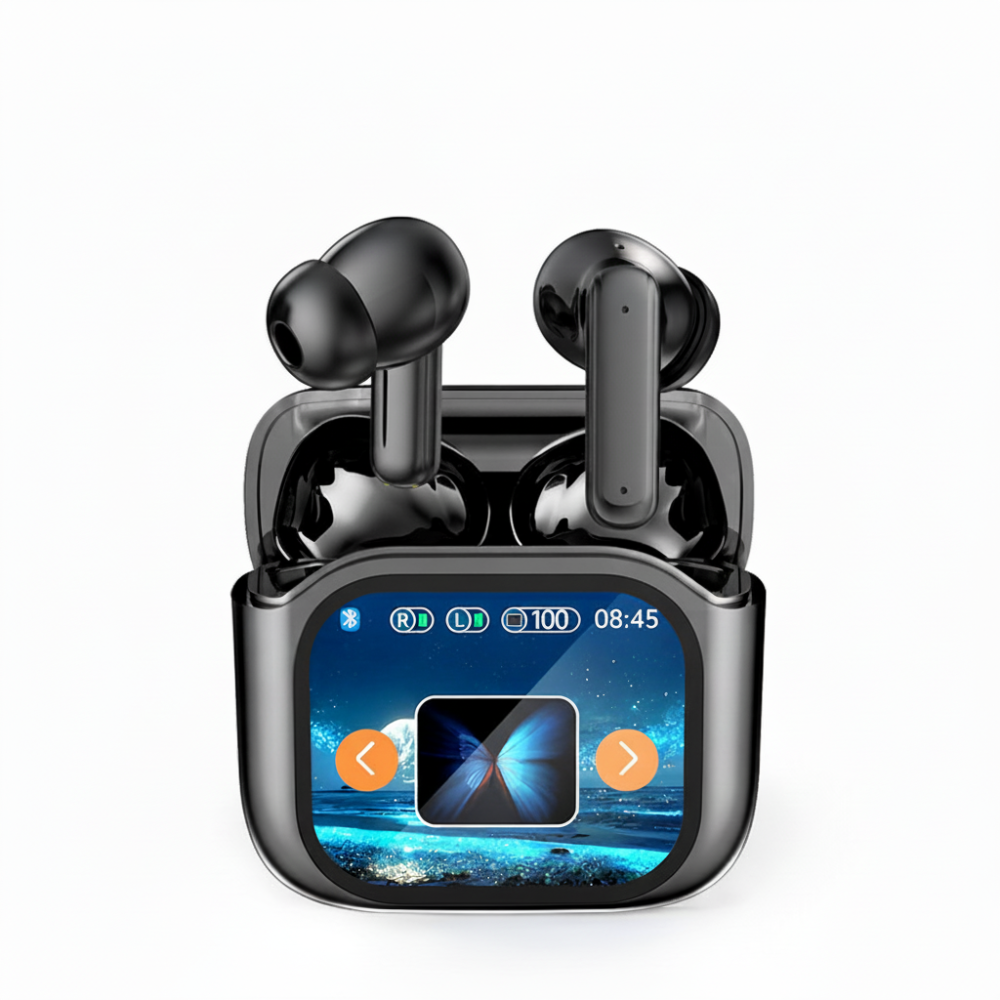 Auricolari traduttori wireless con controllo touch