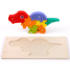 Dino Puzzle in legno - Scegli la tua avventura con i dinosauri