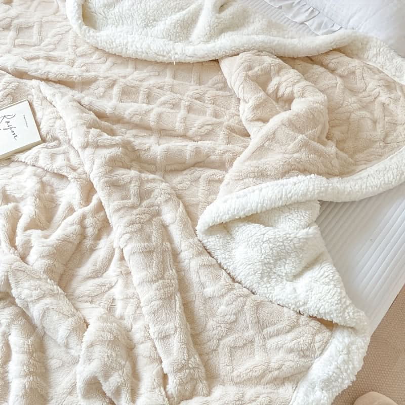 Coperta morbida e confortevole per letto, divano e viaggio