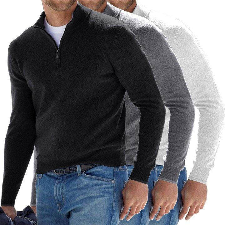 Maglione basic in cashmere