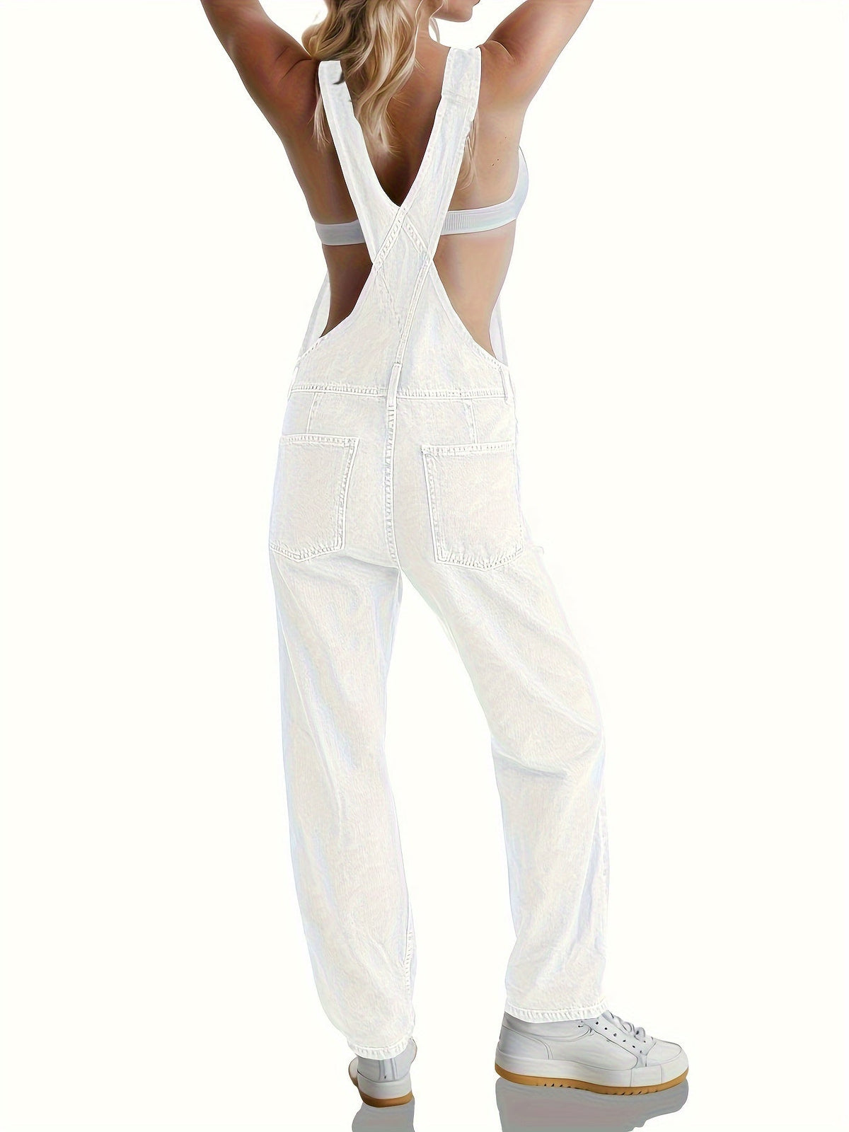Tuta da donna in denim alla moda | Casual e stijlvol voor lente, zomer e herfst
