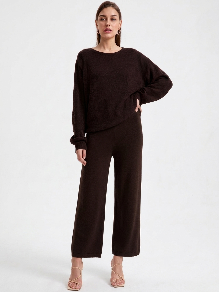Pantaloni in maglia Maelis