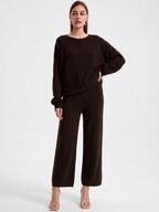 Pantaloni in maglia Maelis