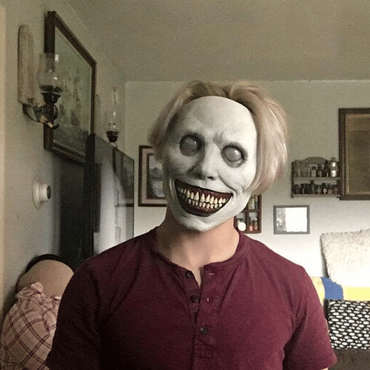 Maschera speciale da demone di Halloween