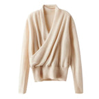 Maglione di lana lavorato a maglia Noa