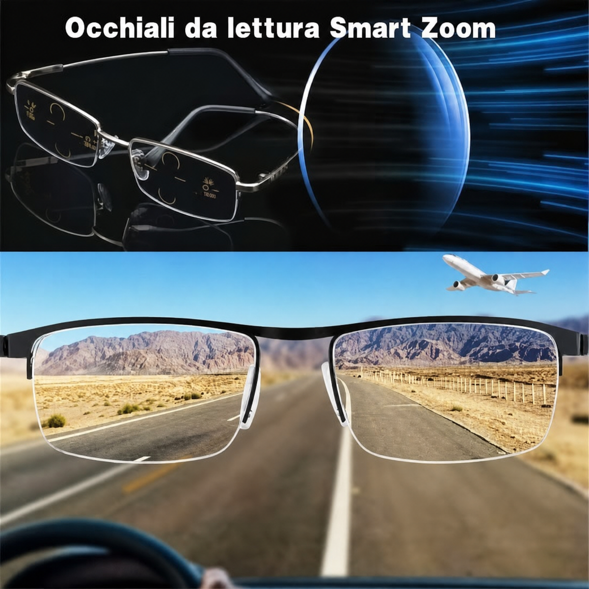 SMART VISION – Occhiali progressivi intelligenti per una visione rilassata