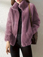 Giacca Fleurie Teddy: comoda ed elegante per le giornate fredde