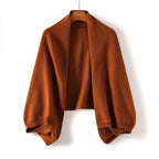 Cosy Wool Wrap - Gilet da donna