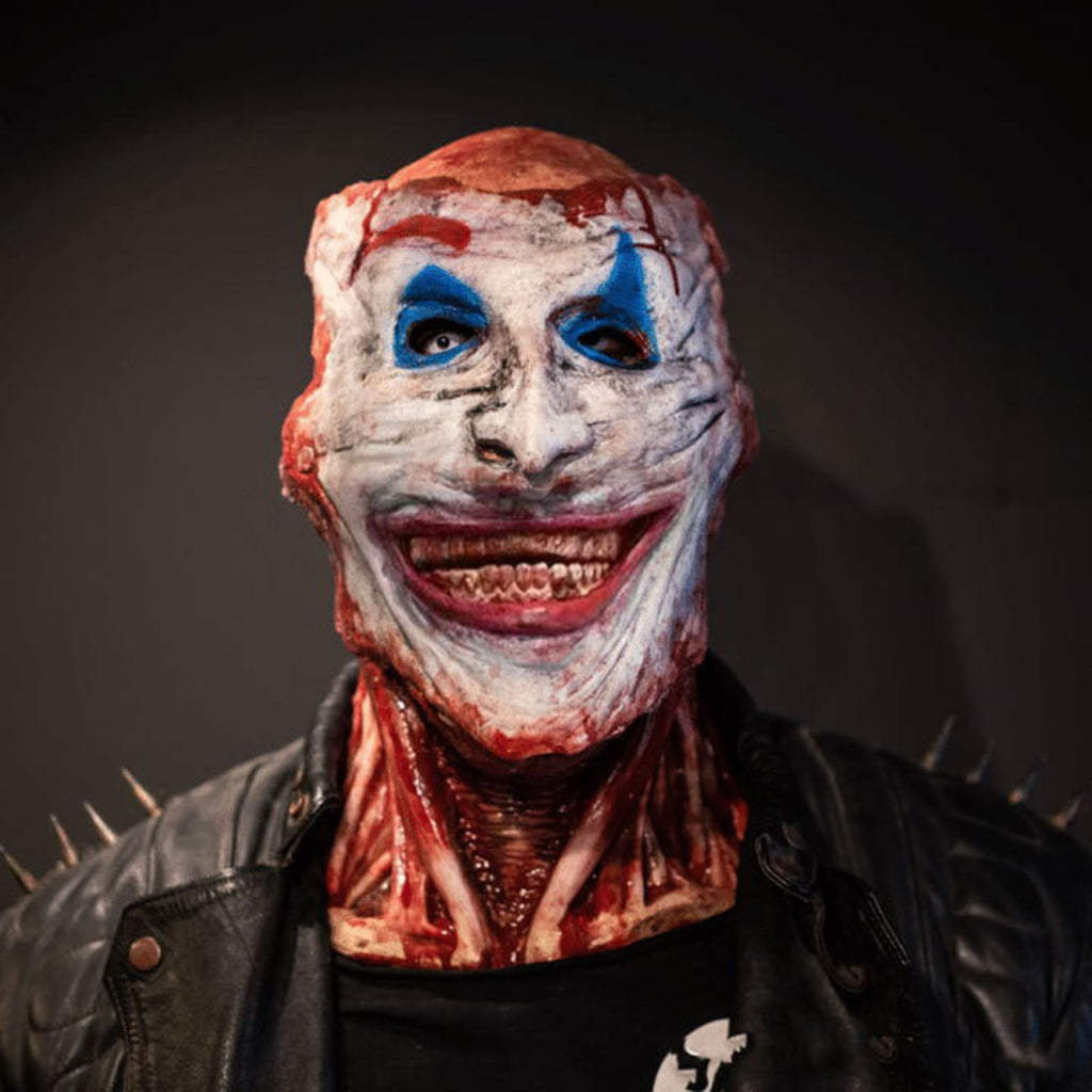 Copricapo con maschera in lattice horror Halloween 2025 Immersivo