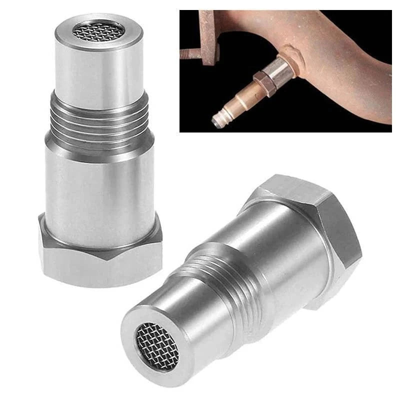 Adattatore sensore O2 CEL Fix con mini catalizzatore M18x1,5