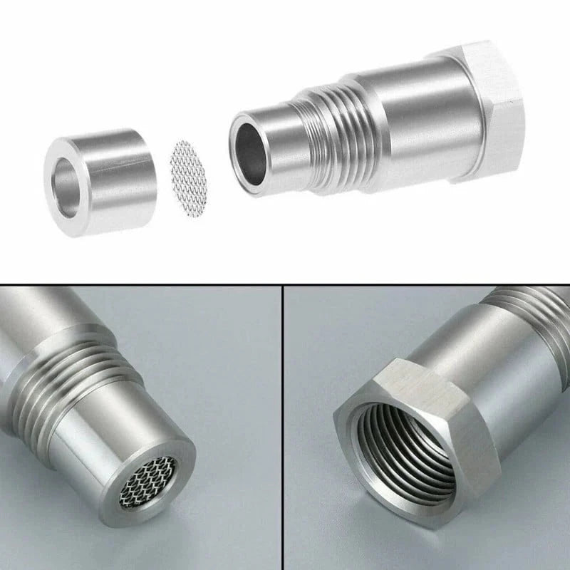 Adattatore sensore O2 CEL Fix con mini catalizzatore M18x1,5