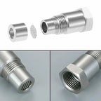 Adattatore sensore O2 CEL Fix con mini catalizzatore M18x1,5