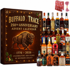 Addobbi calendario dell’Avvento Whiskey Bourbon conto alla rovescia regalo