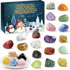 Calendario dell'Avvento | 24 tesori di cristallo naturale