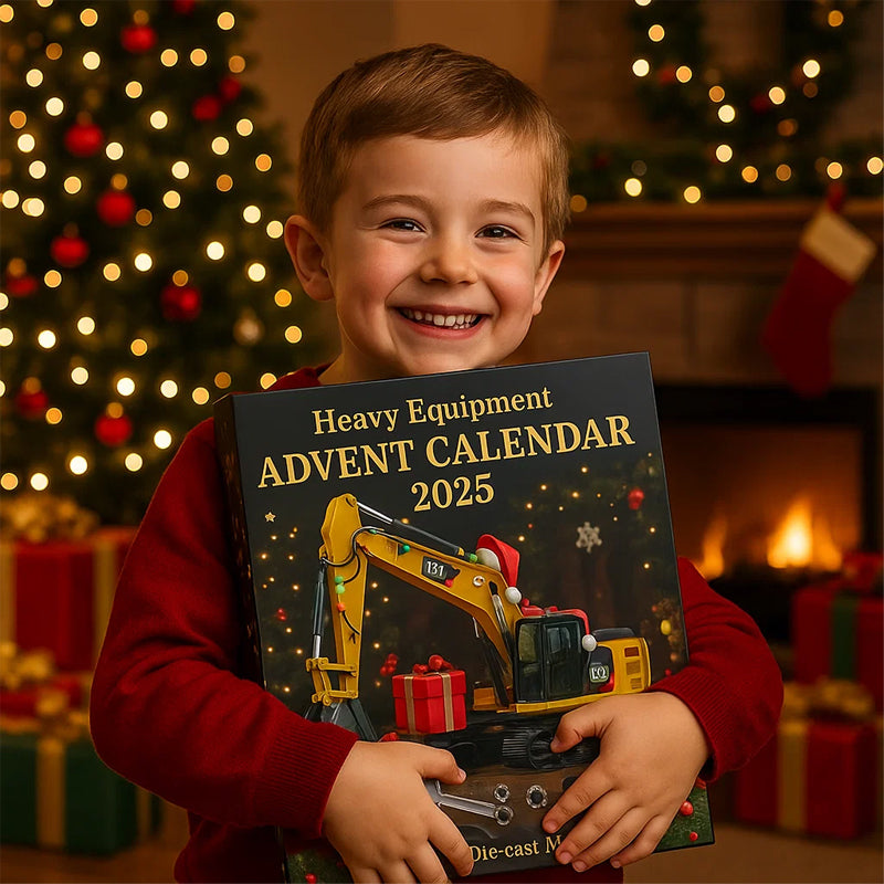 Calendario dell'Avvento | Emozionanti sorprese quotidiane per gli amanti dei macchinari pesanti