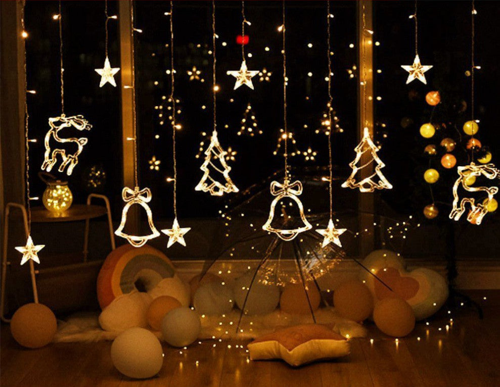 Luce notturna a sospensione con decorazione natalizia