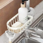AquaGrip Shower Shelf – Pratica, in acciaio inox e salvaspazio