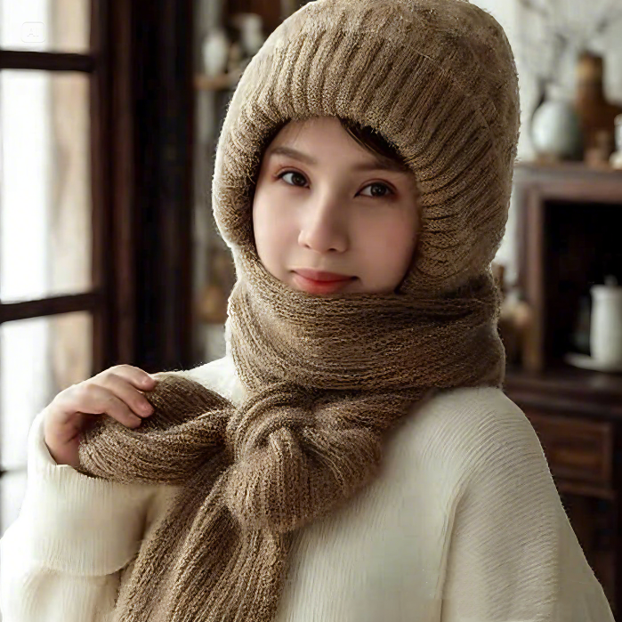 Sciarpa per cappello con armatura artica | Un calore inarrestabile che schiaccia il gelo più feroce dell’inverno