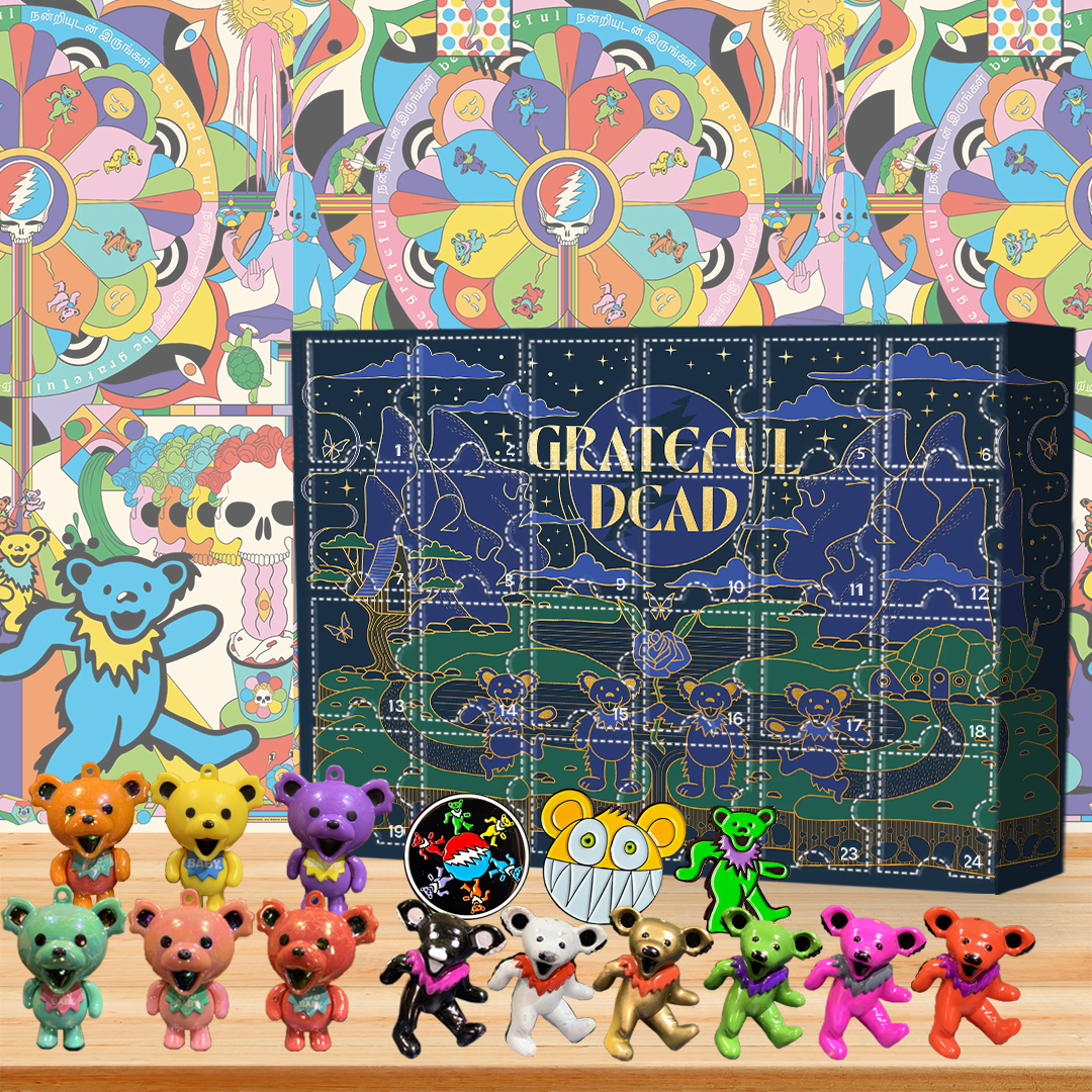 Calendario dell'Avvento Grateful Dead: contiene 24 regali