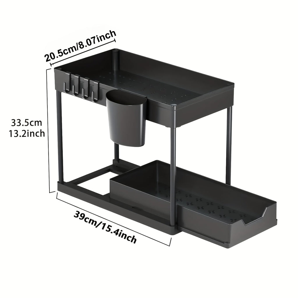 Organizer estensibile per mobiletto lavello