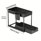 Organizer estensibile per mobiletto lavello