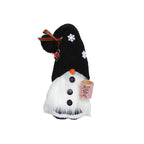 Decorazioni natalizie per gnomi bambola senza volto