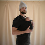 Baby Carrier Tee – Maglietta fascia porta bebè a mani libere stile wrap
