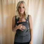 Baby Carrier Tee – Maglietta fascia porta bebè a mani libere stile wrap