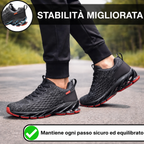 Sneakers ortopediche sportive da uomo con suola di supporto