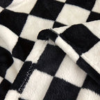 Coperta classica a quadri | Coperta morbida e calda per divano e camera da letto