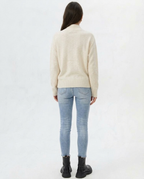 Maglione di lana lavorato a maglia Noa