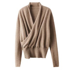 Maglione di lana lavorato a maglia Noa