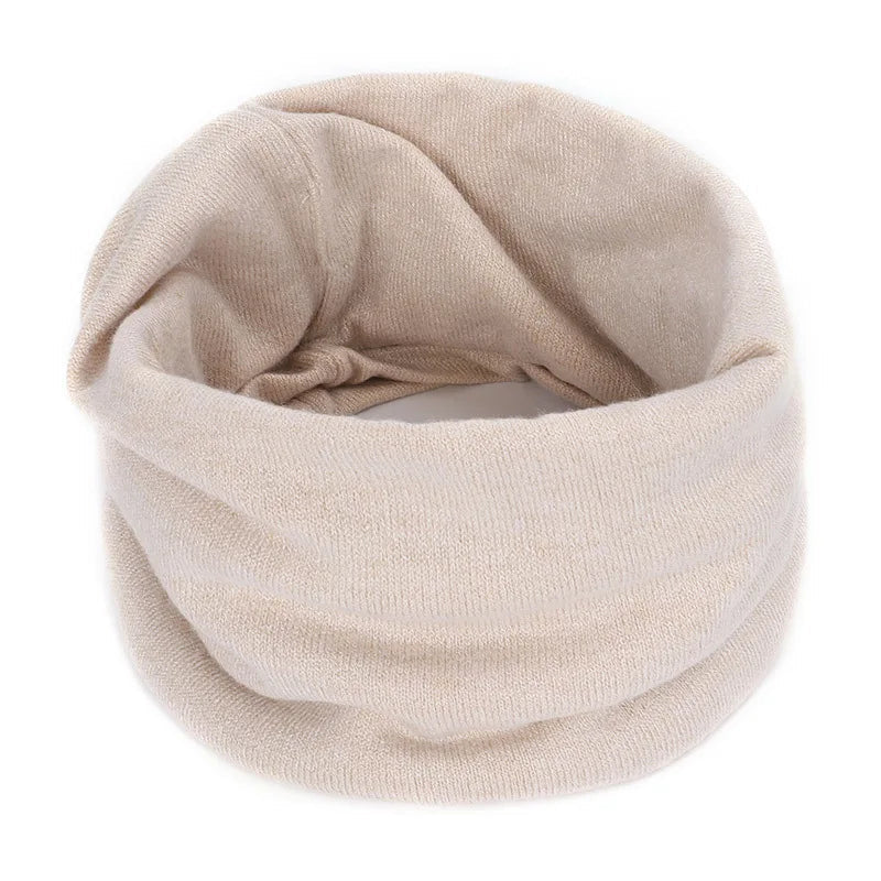 Scaldacollo invernale con sciarpa in cashmere accogliente
