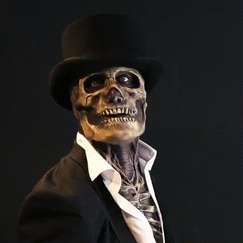 Bella maschera horror di Halloween