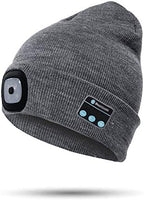 Berretto con luce Bluetooth Cuffia Wireless