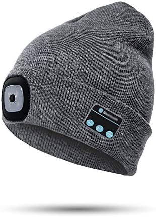 Berretto con luce Bluetooth Cuffia Wireless