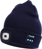 Berretto con luce Bluetooth Cuffia Wireless