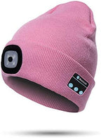 Berretto con luce Bluetooth Cuffia Wireless