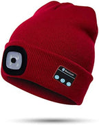 Berretto con luce Bluetooth Cuffia Wireless